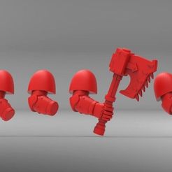 3e1035c434d21384375e25d415b83af6_display_large.jpg Free STL file Marine in space weapon arms・3D print design to download, KarnageKing