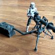 IMG_20201227_115827.jpg Star Wars Tripod Laser Cannon 6" Action figures