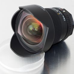P20_0135.jpg Free STL file Lens Cap (for Samyang 14mm f/2.8)・Template to download and 3D print