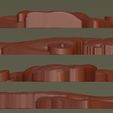 07.jpg Female Bodybuilder Bas Relief 3D Model