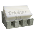 Concrete-Soap-Dish-V3-con-jabón.png Concrete Soap Dish or Sponge Holder Mold V3 : Concrete Soap Dish or Sponge Holder Mold