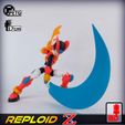 2.jpg 3D Print Action Figure - Reploid Z (based on Megaman Zero)