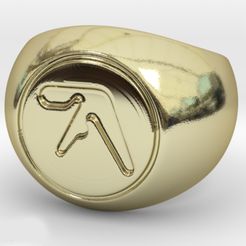 3.jpg STL file Akai mpc, Aphex twin & Wild Style Graffiti Rings・3D print model to download