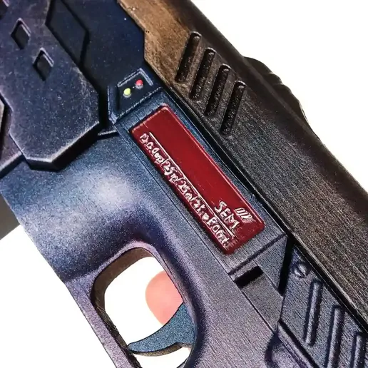 🧑‍⚖️ Lawgiver MK II Judge Dredd 2012 Pistol Gun Prop Replica
