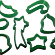 8SetCookiesCutters.png christmas cookies cutters set