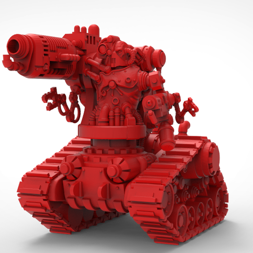 Mars automated destroyer 3D model