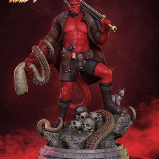 turino-3d-01.jpg 3D file Hellboy 3d Model BPRD Comics・3D printer design to download, carlos26