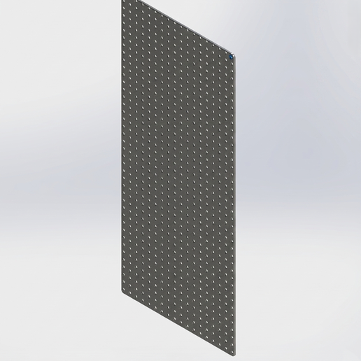 💭 PERFORATED SHEET (1220mm X 525mm X 1.5mm)・ STEP File for 3D printing ...