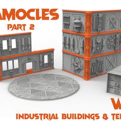 untitled.huki9.jpg Archivo 3D Edificios industriales modulares para wargames steampunk grimdark terreno Parte 2・Modelo para descargar y imprimir en 3D