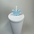 IMG_0122.jpg Butterfly Straw Topper, Stanley Drink Accessories, Cute Straw Charm, Tumbler Gifts, 3 Straw Sizes