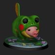 Poogie_HiaF1.jpg Adorable 3D Poogie Model - Perfect for Monster Hunter Fans! - Hog in a Frog
