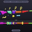 guide_page3__stardemy.jpg League of Legends Caitlyn Riffle Cosplay Prop Sheriff Rework