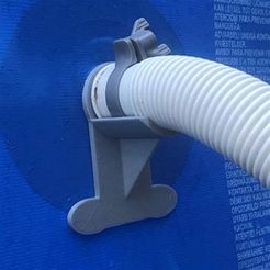 th.jpg Archivo STL Soporte para manguera de piscina・Design para impresora 3D para descargar