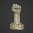 I3.png Low Poly Hand Figurine