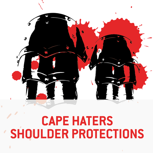 Cape haters shoulder protections