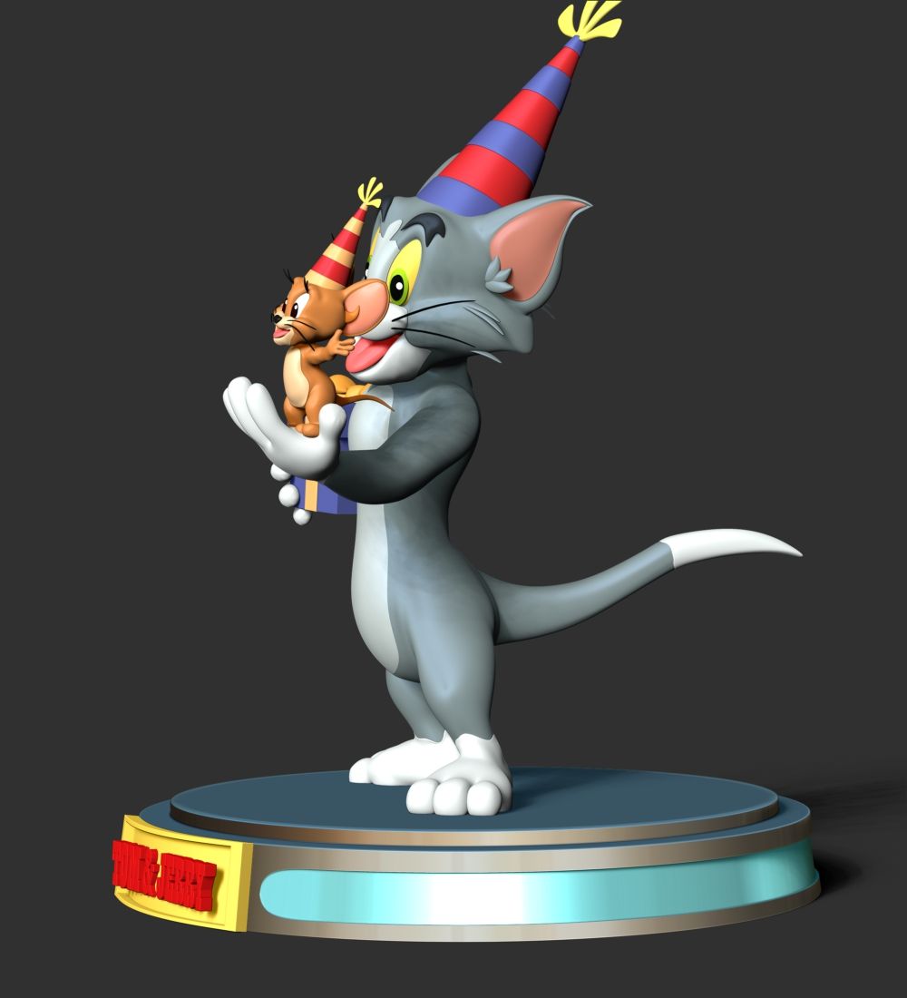2_5.jpg Archivo 3D Tom y Jerry・Modelo imprimible en 3D para descargar, bonbonart