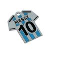 Llavero-camiseta-Mesi10.jpg Keychain Messi / Keychain Messi