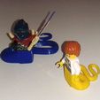 SnakeTail_1.jpg Lego Minifig Compatible Snake Tail