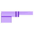 Part B - Plus4 Hinge Cover.stl Plus4 Articulating "No Hands" Door Hinge Seal