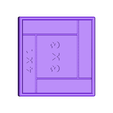 345_five.stl Area Model for 3^2 + 4^2 = 5^2, Pythagorean Theorem