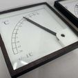 IMG_2540-min.JPG Free STL file Digital Analog Temperature Meter・3D print object to download