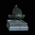 Bass-statue-8.png fish Largemouth Bass / Micropterus salmoides statue detailed texture for 3d printing