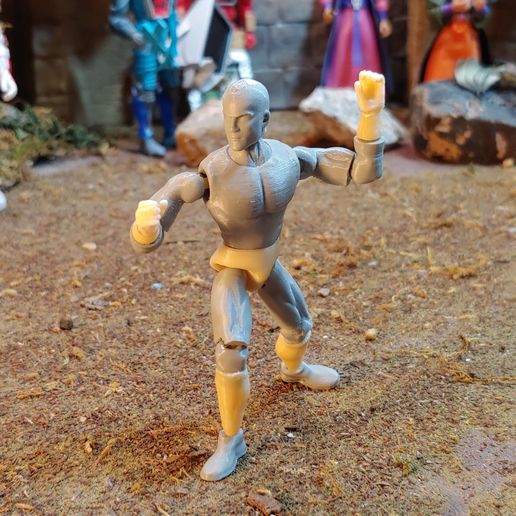 🖼️ Picture Box Generic Action Figure - Using PLA and TPU parts・Free STL ...