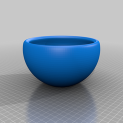 ball_vase_170.png Free STL file Zen vase - wood bowl・3D print design to download