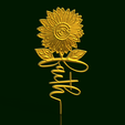 Faith-Girasol.png Blossoming in Faith: Sunflower 'Faith".
