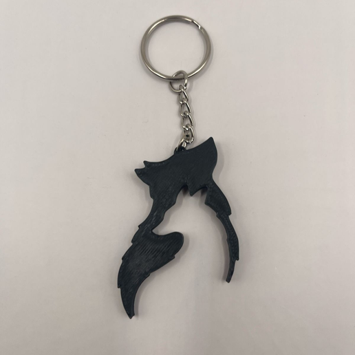 Llavero Lobos 3D model