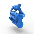 10.jpg Fichier 3D Moteur Turbo à six cylindres en ligne à l'échelle 1:25・Modèle pour imprimante 3D à télécharger