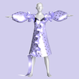 Ladies-Puffy-Party-Dress-With-Genesis-8_0.png Ladies Puffy Party Dress With Genesis 8  | Marvelous / Clo3d / obj / fbx