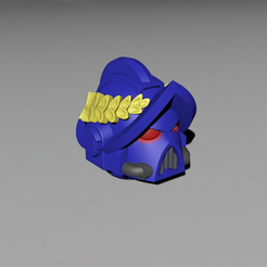 Space_conquistador_helmet.png Free STL file Space Warriors - Conquistador Helmet・3D printable model to download, MaksimV13
