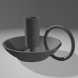 Screenshot-2023-02-12-110105.png STL file Candlestick Holder, Colonial・3D print design to download