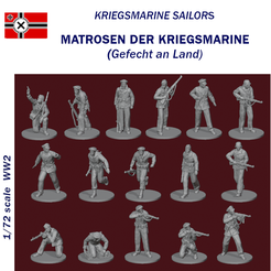 KMCover.png Fichier STL Marins de la Kriegsmarine 1/72・Plan imprimable en 3D à télécharger