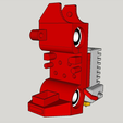 iso__back.png The WhistleBlower - Prusa i3 X Carriage for E3D Chimera with built-in layer fan