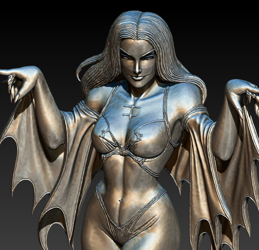 Screenshot-1713.png Dark Enchantress - 3D-Druckbare Fantasy-Statue