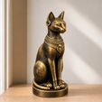 07-handbemalt-gold.png Bastet STL & 3MF – vier Größen, Bambu Lab A2L/P2S | FehnFactory