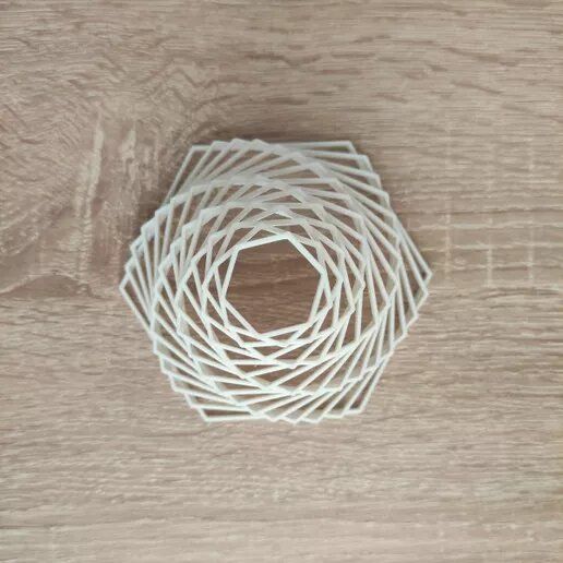 SATISFYING HEXAGONS 3D model