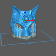 2022-11-25_183705.png STL file Cat half mask・3D printer model to download