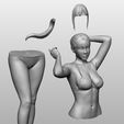 8.jpg 3D-Datei Dessous Girl・Modell zum Herunterladen und 3D-Drucken