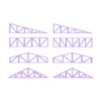 Techos v2.stl Steel Roof Truss Collection (8 STL Models) | Steel Roof Trusses - Steel Structures