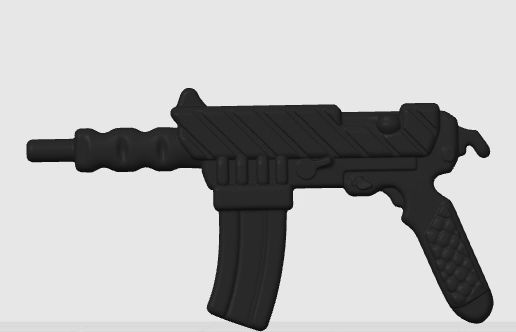 GI JOE 1989 FRAG VIPER  SUBMACHINE GUN 1:18
