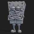 SpongeBob-SquarePants-Low-Poly-Figurine0009.jpg SpongeBob SquarePants Low Poly Figurine – 3D Print STL | Geometric Cartoon Sculpture