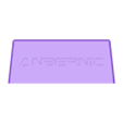 body Anbernic logo no felt.stl Anbernic RG35XX Charging dock slim