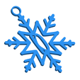 DSnowflakeInitialGiftTag3DImage.png Letter D - Snowflake Initial Gift Tag Ornament