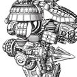 Dominator-Working-80-Hellbringer-R-4.jpg Project Dominator: Hellbringer-R Variant (Flame Cannon/Harpoon/Reactive Armor)