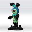 Spring-twisted-dandy2.png Dandys World Spring twisted 3D Model STL file - 3mf Multicolor Fanart