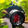 3D-printed-aquarium-cave-fish-hideout-pleco-cave-shrimp-shelter-fish-breeding-cave-betta-hideout-rep.jpg Betta Voronoi Fish Hide Tunnel | 3D Printable Voronoi Aquarium Hideout | DIY Betta Tunnel & Shelter | Voronoi Fish Tank Decoration