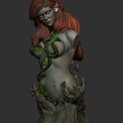 2.jpg Poison Ivy Bust- Fan Art